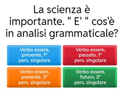<3 Analisi grammaticale =)