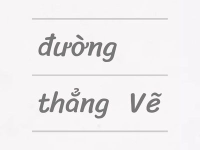 Kéo thả tìm tên công cụ đúng trong phần mềm vẽ Paint