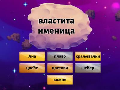 Врсте речи- именице и придеви