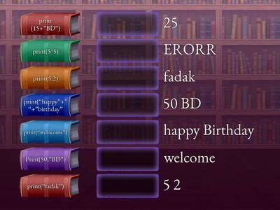 (output)ماهي نتيجة المخرجات