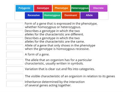 Variation and Inheritance 