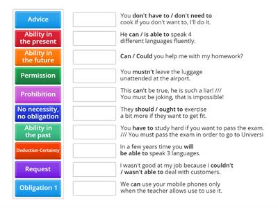 Modal Verbs B2-1st Bach