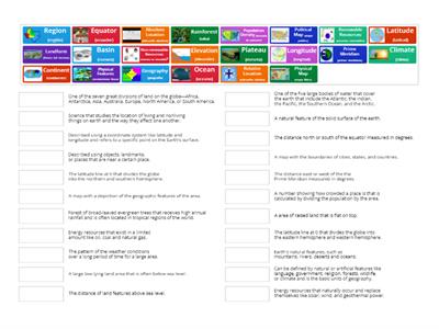 6th Grade SS Unit #1 Physical Systems