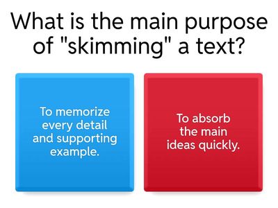 ACPB-I08-Skimming a text - topic sentences