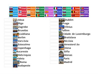 Países e capitais da União Europeia