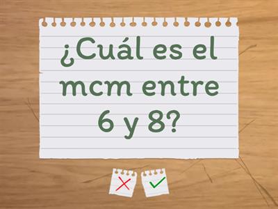 Encuentra el Mínimo Común Múltiplo