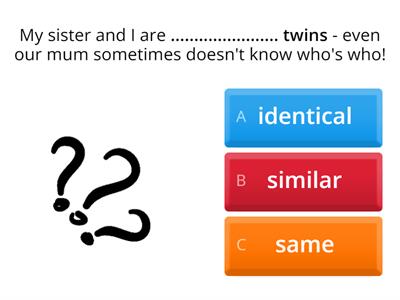 EF Pre-Intermediate 11C similarities and differences