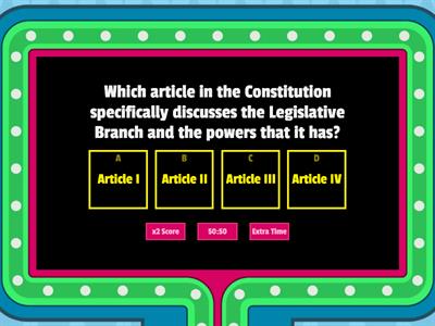 Legislative Branch Unit SOL Review