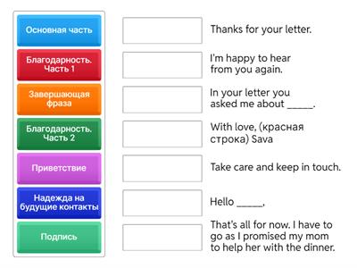Письмо ВПР. 7 класс