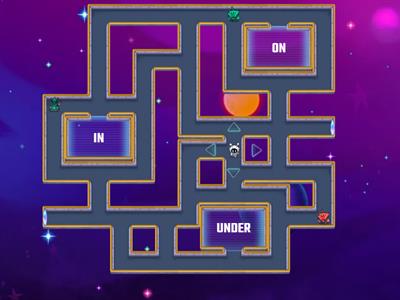 ON IN UNDER MAZE