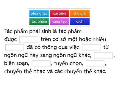 HĐ1_SÁNG TẠO NỘI DUNG SỐ DỰA TRÊN TÁC PHẨM PHÁI SINH