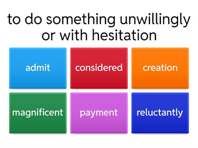 Wonders Vocabulary U5.W1