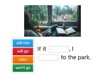 First Conditional Missing Words