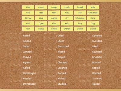 Simple Past - Regular Verbs