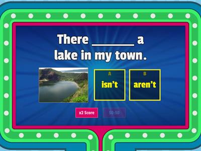 There to be - negative form