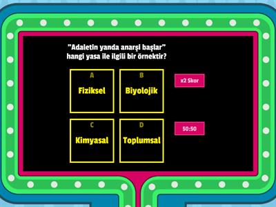 8-1 KAZA VE KADER TEST