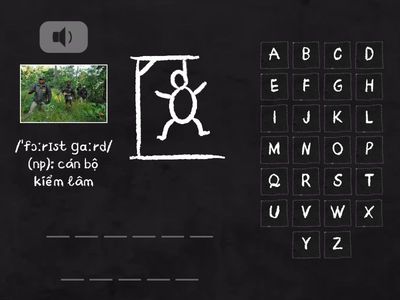 Unit 7 - A Closer Look 2 and Communication - Hangman