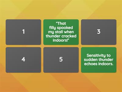 What was curse, what was gift? Sort the community’s complaints into what they believed vs. the truth.