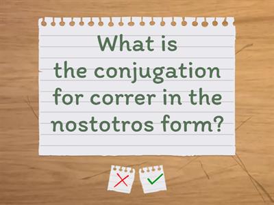 Spanish- verbs( -ir, -er, -ar)