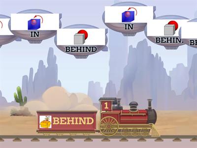 IN- ON- UNDER - BEHIND - NEXT TO