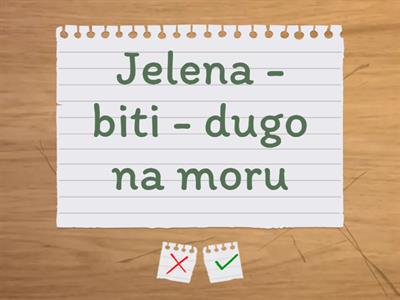 Ponavljanje perfekta -ati, -iti, -jeti i -ovati