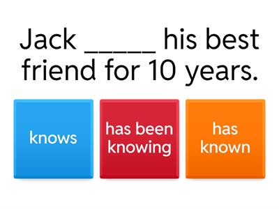 Present Perfect / Present Perfect Continuous