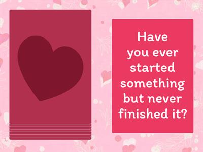 Present Perfect Questions !!! cards