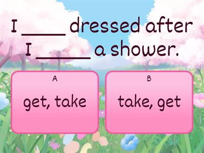 Get and Take Collocations