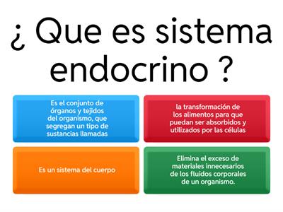 Sistema Endocrino grado 8