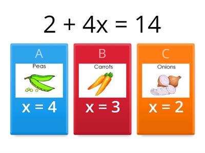 Solving Equations Stew