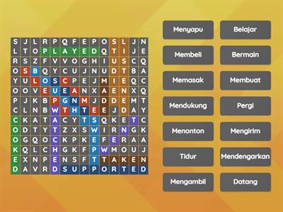 Find Regular and Irregular Verb
