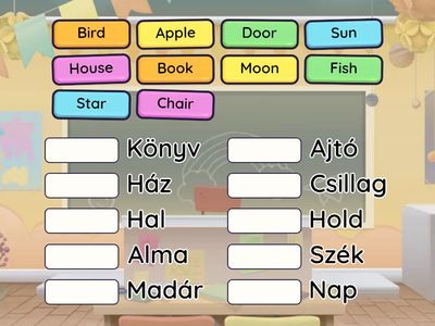 Angol szintfelmérő 5.-6. osztály 