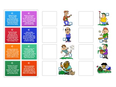 Describing People Match