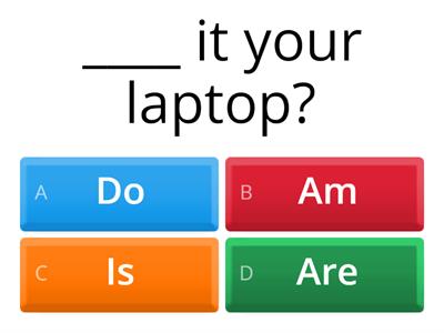 Questions - DO / AM / IS / ARE