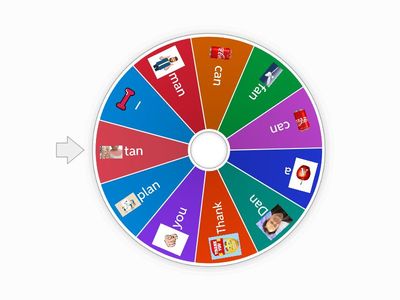  -an Words (and a few other high frequency words) 