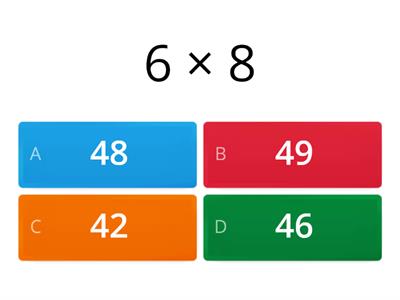 Times Tables Quiz