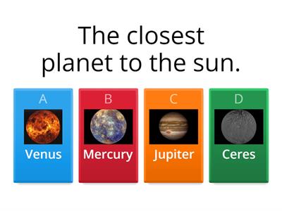  THE SOLAR SYSTEM QUIZ
