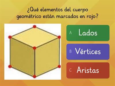 CUERPOS GEOMÉTRICOS (caras, aristas y vertices) 3° 