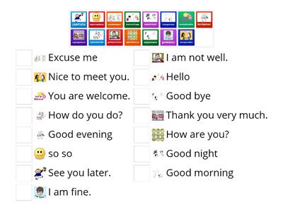 Japanese greetings 1 and 2 (15 terms)