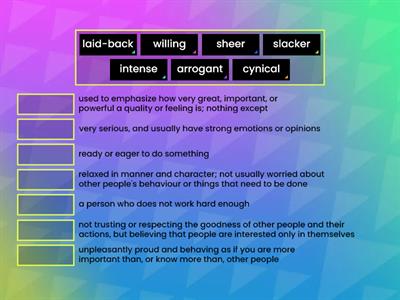 Adjectives 1 Unit 2