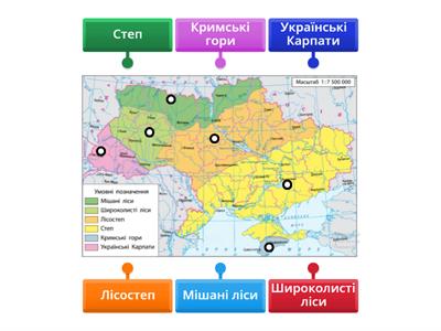 Природні зони України