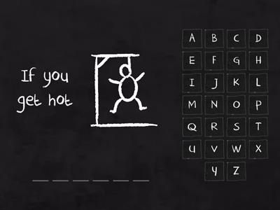 Fitness hangman