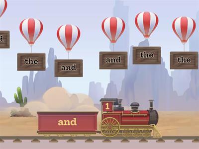 Sight Words - Set 1 - Balloon Pop