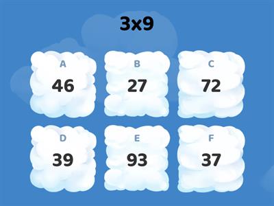 las tablas de multiplicar