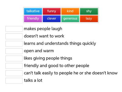 English File pre intermidiate personality 