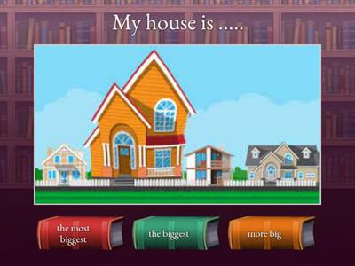 Comparative, superlative