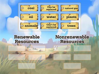 Renewable and Nonrenewable Resources