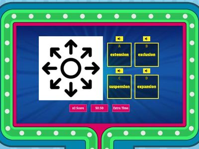 Nouns with -sion Game Show