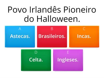 A Origem do Halloween.