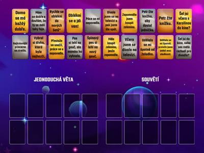 Věta jednoduchá a souvětí